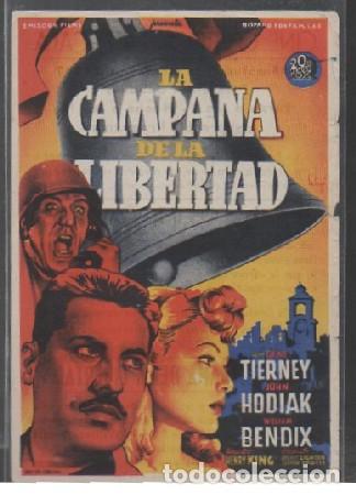 Cine: PROGRAMA DE CINE. LA CAMPANA DE LA LIBERTAD PC-6773 - Foto 1