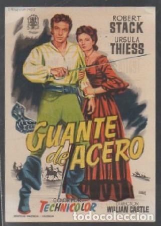 Cine: PROGRAMA DE CINE. GUANTE DE ACERO PC-6789 - Foto 1