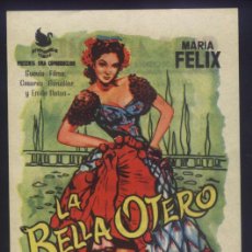 Cine: Q-10928- LA BELLA OTERO (LA BELLE OTÉRO) (CINE AVENIDA - VALENCIA) MARÍA FÉLIX - JACQUES BERTHIER. Lote 401963964