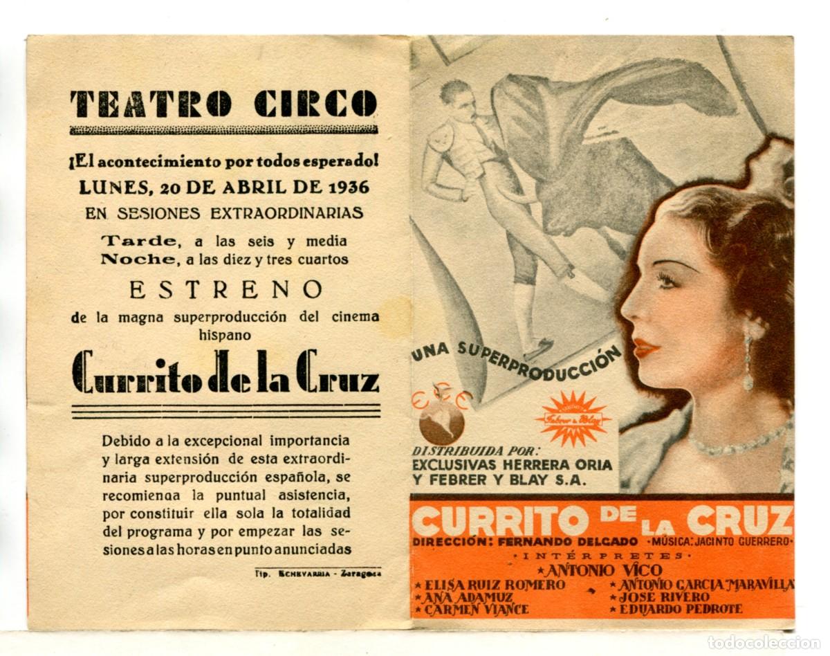 Cine: CURRITO DE LA CRUZ, con Antonio Vico. - Foto 1