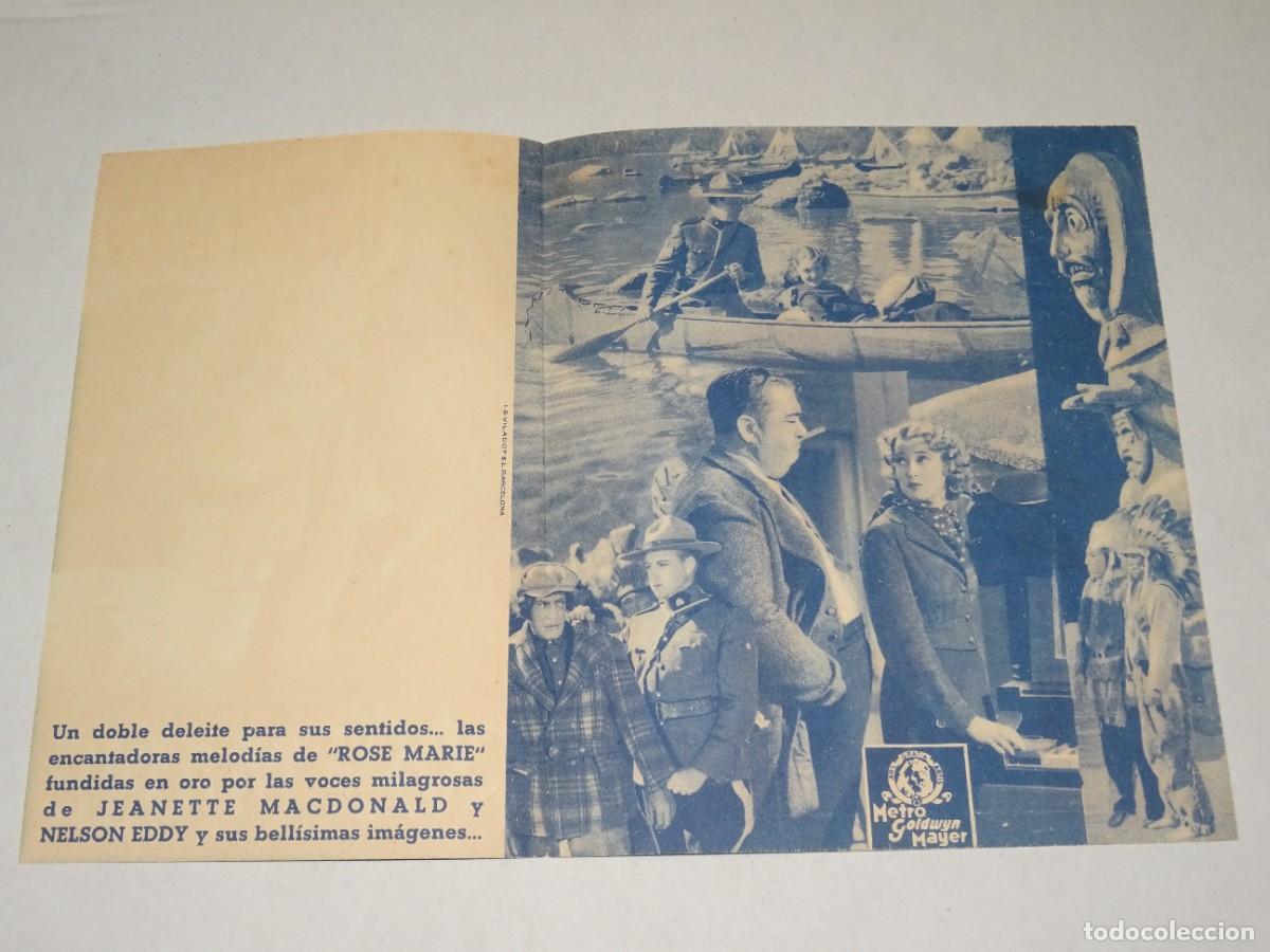 Cine: PROGRAMA DE CINE - ROSE MARIE - MC DONALD - BUEN ESTADO - Foto 2