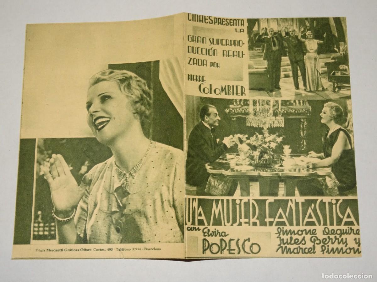 Cine: PROGRAMA DE CINE - UNA MUJER FANT&Aacute;STICA - BUEN ESTADO - Foto 1