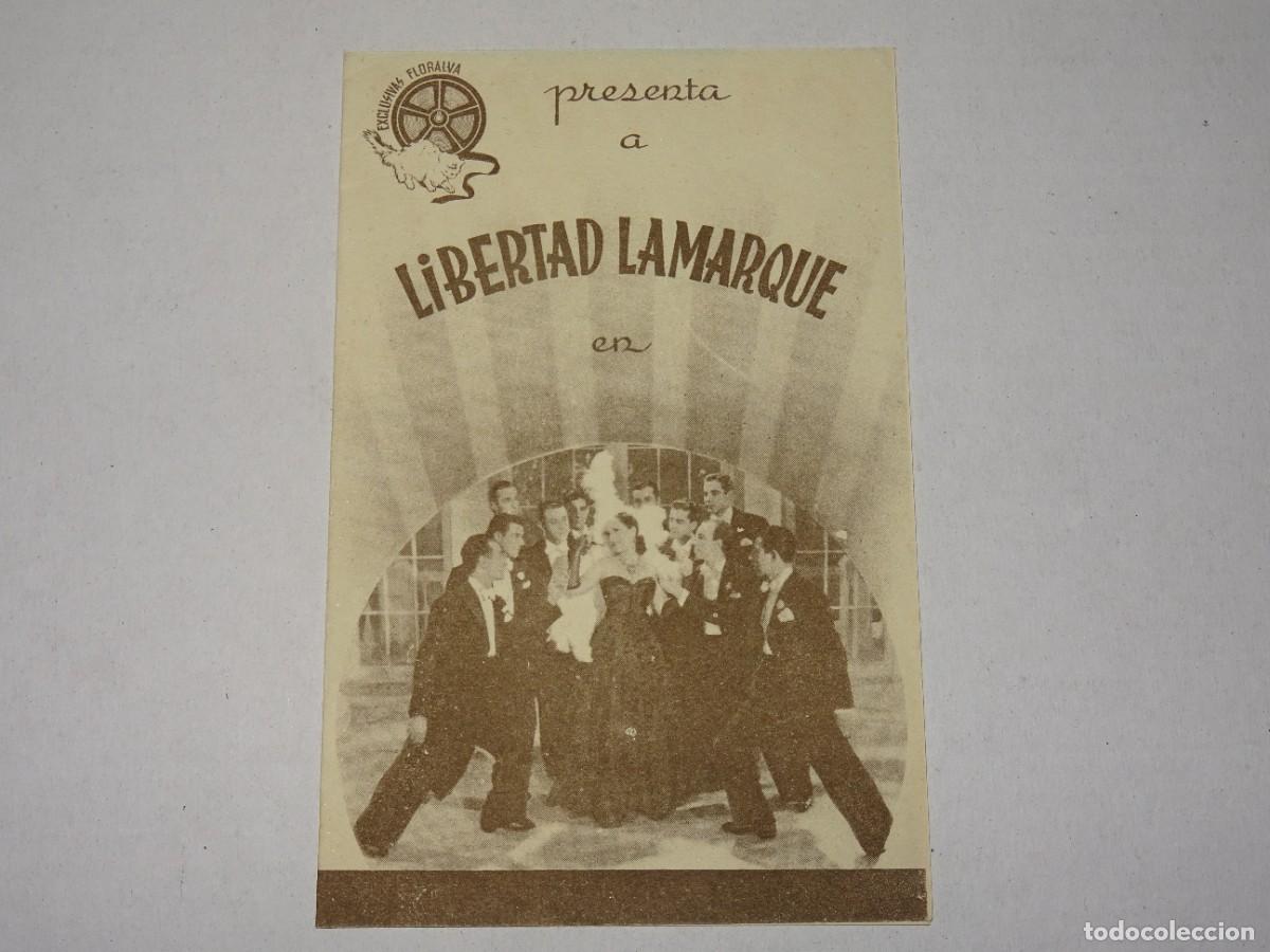 Cine: PROGRAMA DE CINE - LIBERTAD LAMARQUE - BUEN ESTADO - Foto 1