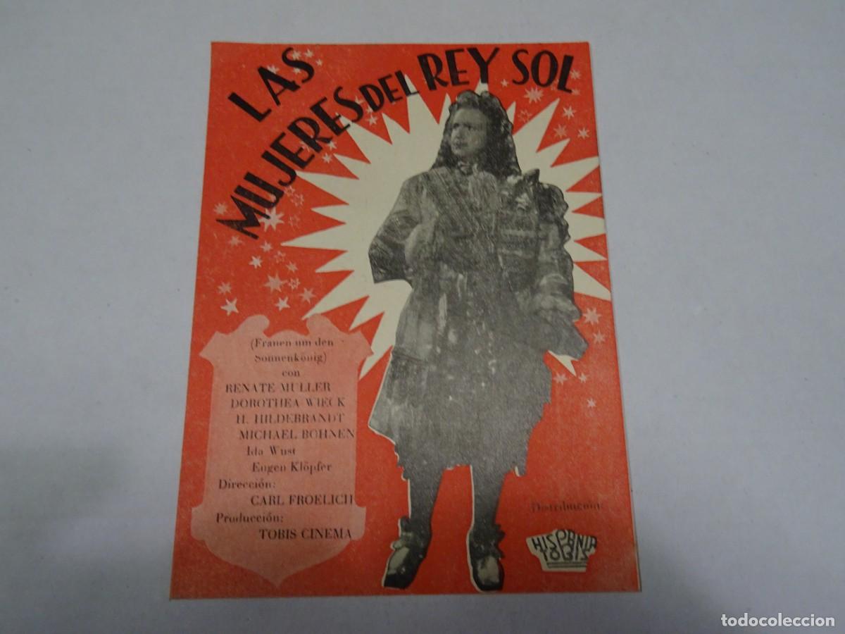 Cine: PROGRAMA DE CINE - LAS MUJERES DEL REY SOL - BUEN ESTADO - Foto 1