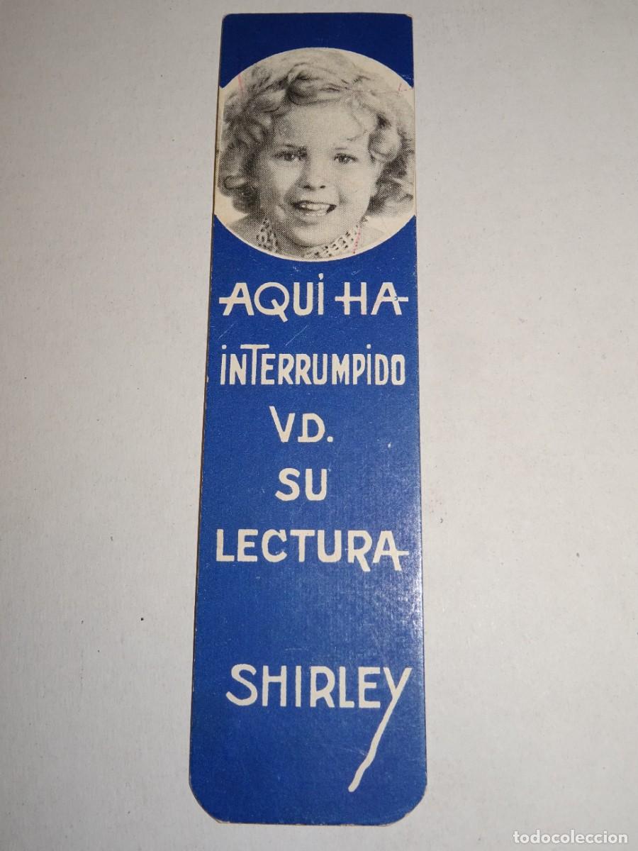 Cine: PROGRAMA DE CINE - PUNTO DE LIBRO SHIRLEY TEMPLE - BUEN ESTADO - Foto 1