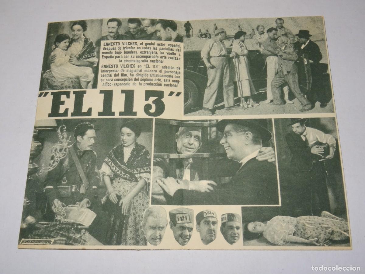 Cine: PROGRAMA DE CINE - EL 113 - HERRERA ORIA - SE&Ntilde;ALES DE USO - Foto 2