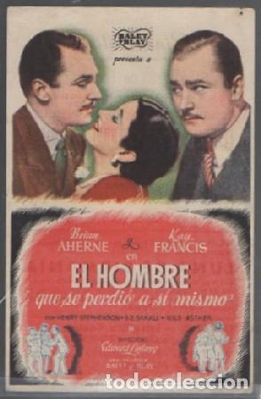Cine: PROGRAMA DE CINE. EL HOMBRE QUE SE PERDI&Oacute; A S&Iacute; MISMO PC-6794 - Foto 1