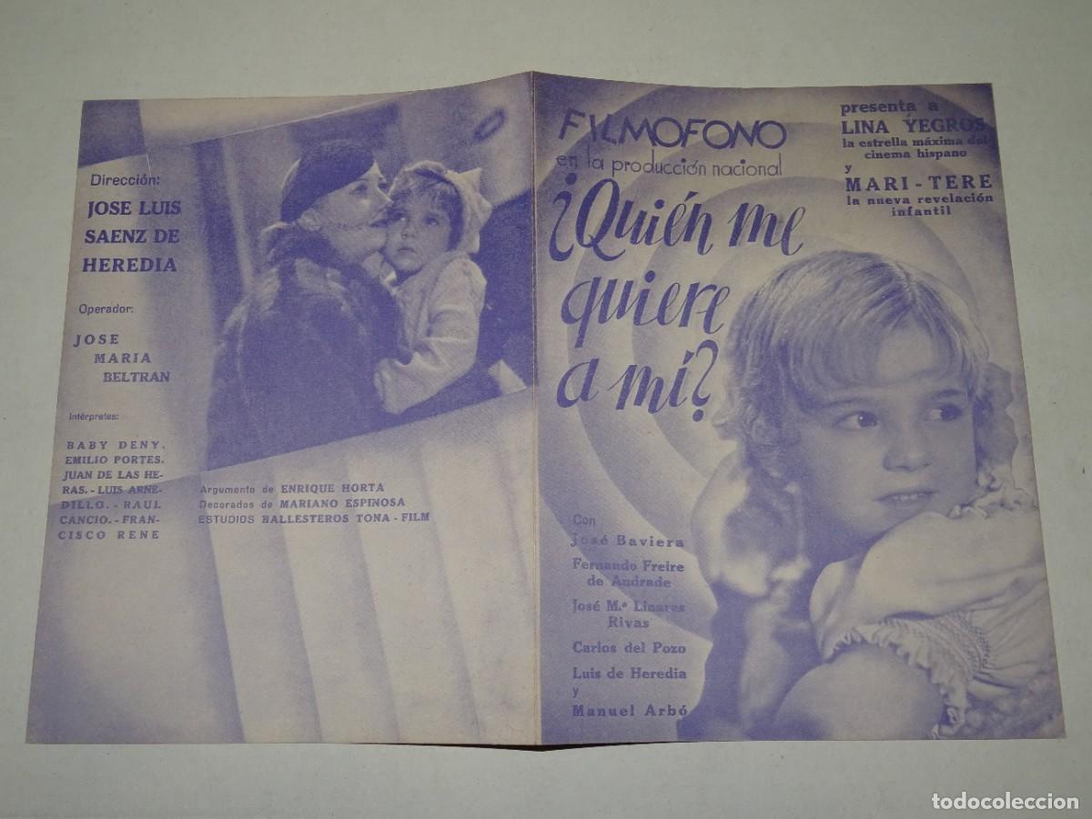 Cine: PROGRAMA DE CINE - &iquest;QUI&Eacute;N ME QUIERE A M&Iacute;? - BUEN ESTADO - Foto 1