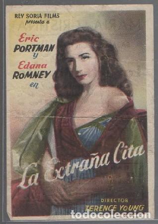 Cine: PROGRAMA DE CINE. LA EXTRA&Ntilde;A CITA PC-6799 - Foto 1