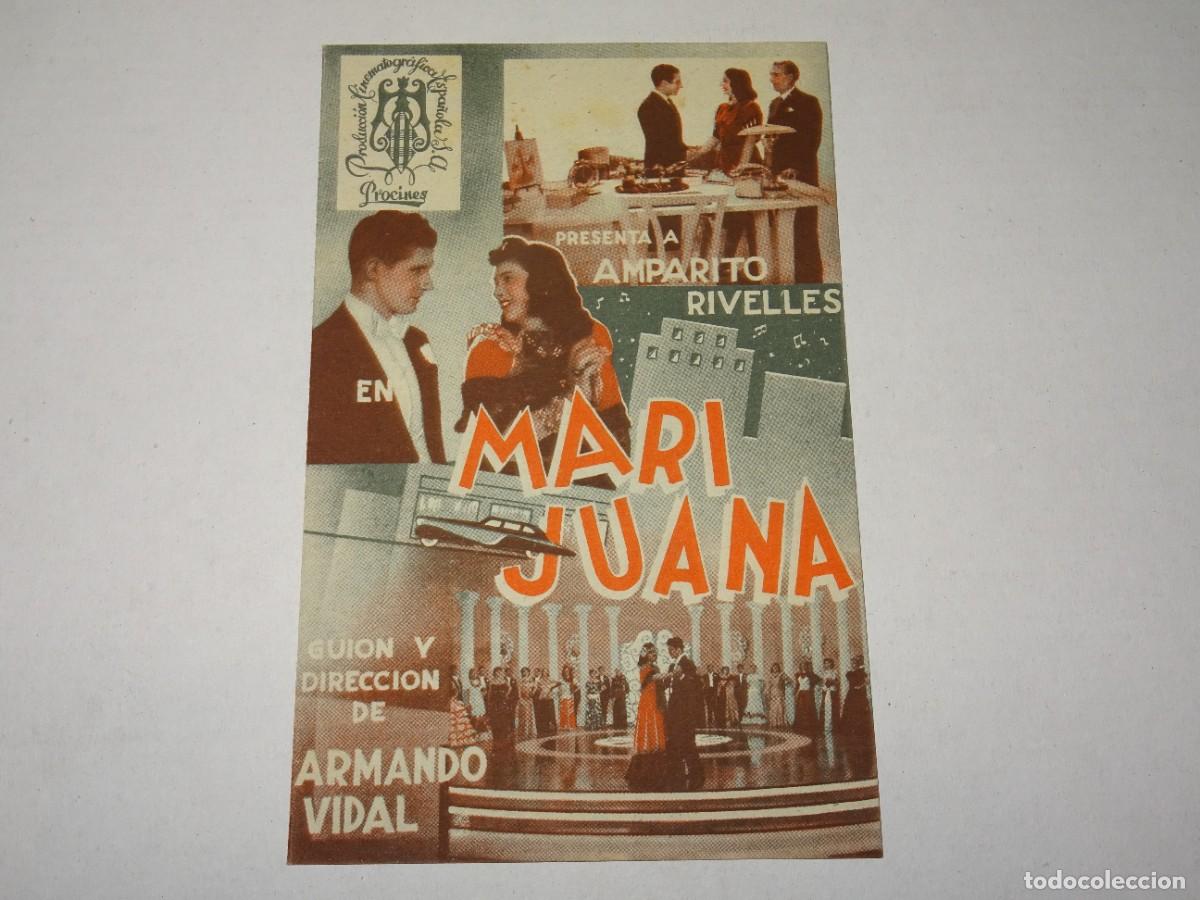 Cine: PROGRAMA DE CINE - MAR&Iacute;A JUANA - BUEN ESTADO - Foto 1