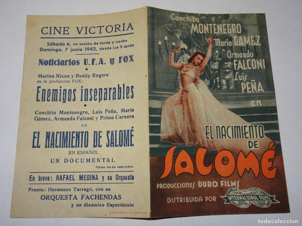 Cine: PROGRAMA DE CINE - EL NACIMIENTO DE SALOM&Eacute; - BUEN ESTADO - Foto 1