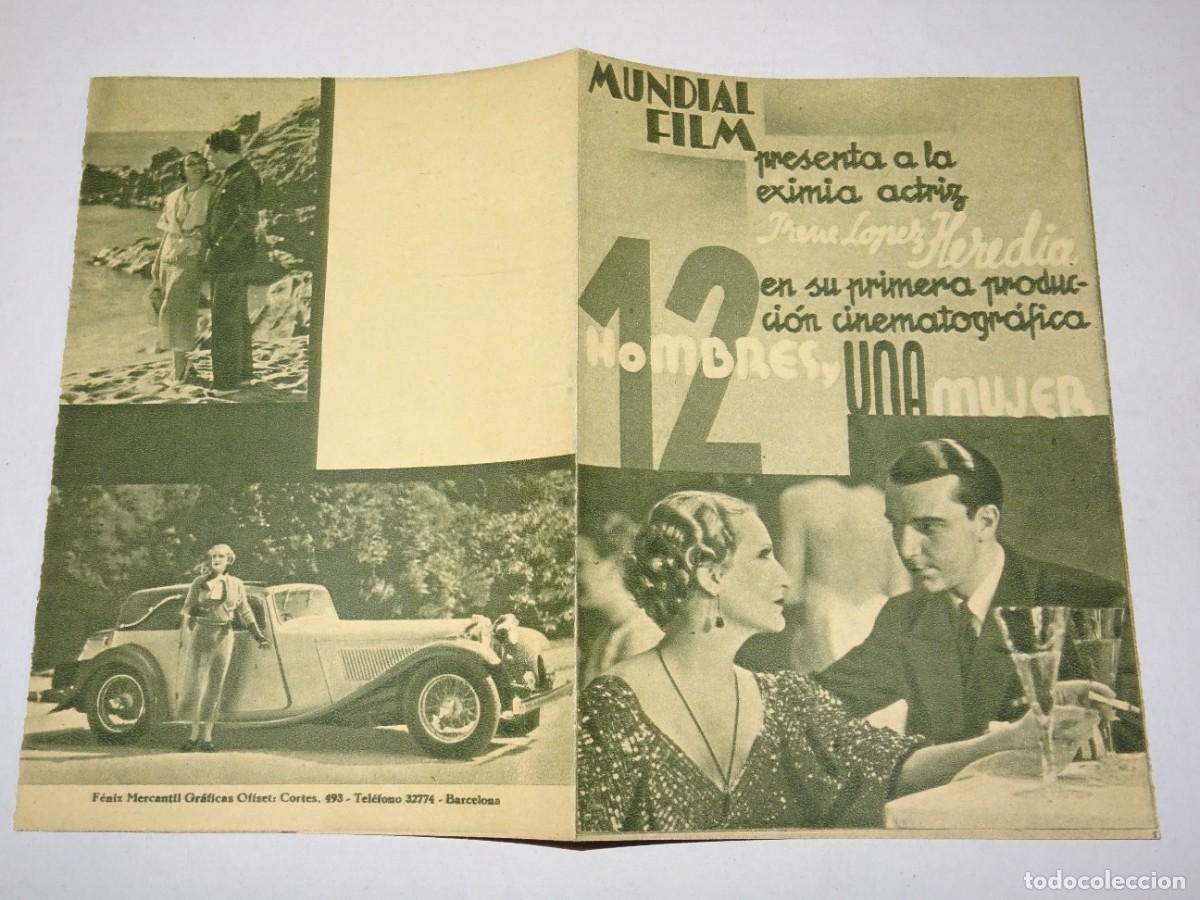 Cine: PROGRAMA DE CINE - 12 HOMBRES Y UNA MUJER - BUEN ESTADO - Foto 1