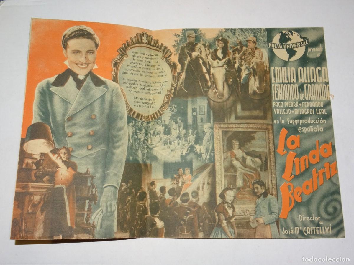 Cine: PROGRAMA DE CINE - LA LINDA BEATRIZ - BUEN ESTADO - Foto 2