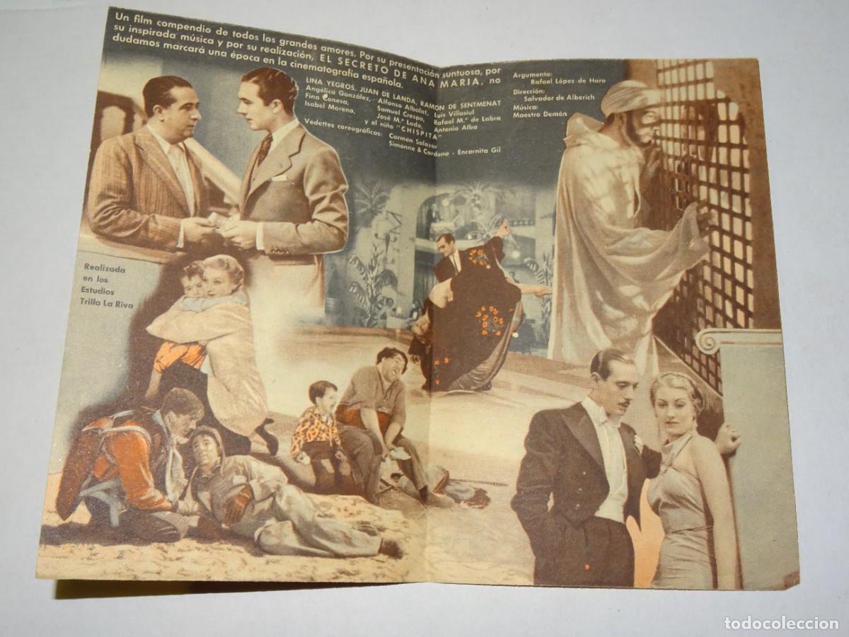 Cine: PROGRAMA DE CINE - EL SECRETO DE ANA MAR&Iacute;A - BUEN ESTADO - Foto 2