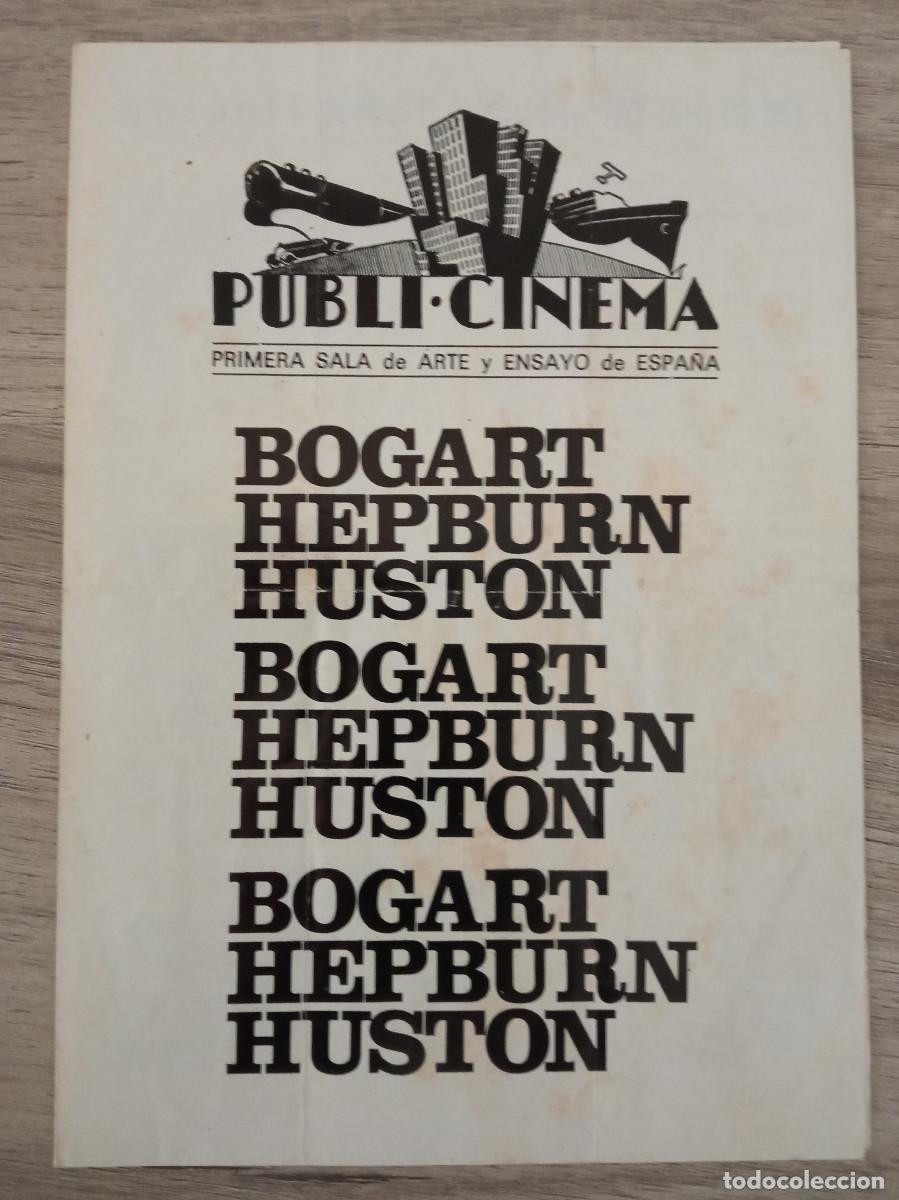 Cine: LA REINA DE AFRICA, HUMPHREY BOGART, KATHERINE HEPBURN, PUBLI CINEMA