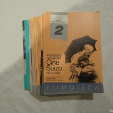 Cine: SUPER LOTE FILMOTECA VALENCIANA - PROGRAMAS FOLLETOS - 98 ITEMS
