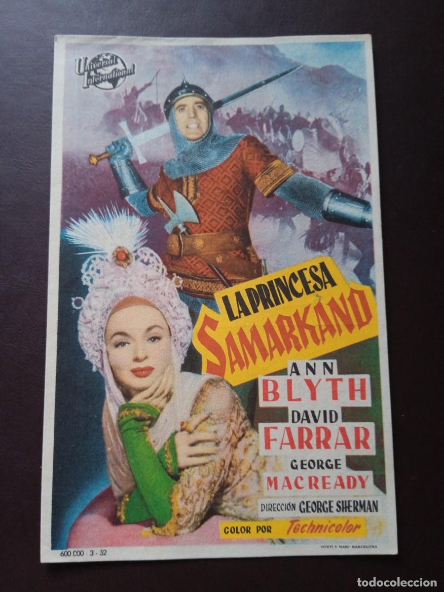 Kino: La princesa Samarkand con publicidad Teatro del C&iacute;rculo Art&iacute;stico Menorca