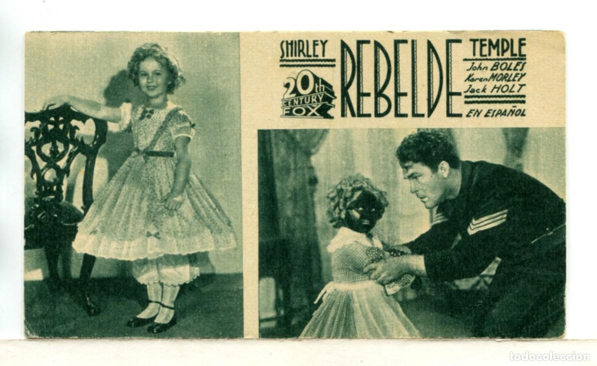 Cine: REBELDE, con Shirley Temple. - Foto 1