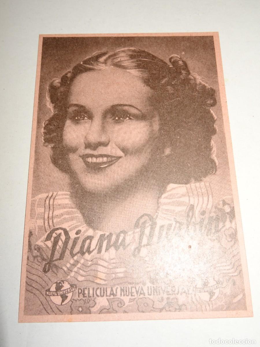 Cine: PROGRAMA DE CINE - DIANA DURBIN - BUEN ESTADO - Foto 1