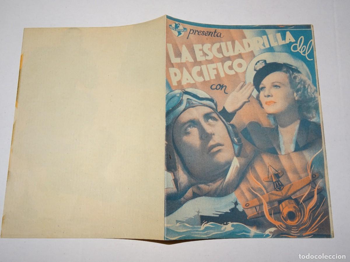 Cine: PROGRAMA DE CINE - LA ESCUADRILLA DEL PACIFICO - BUEN ESTADO - Foto 1