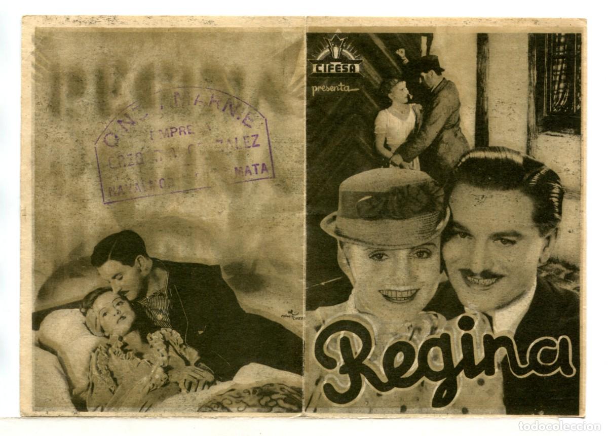 Kino: REGINA, con Olga Tschechowa.