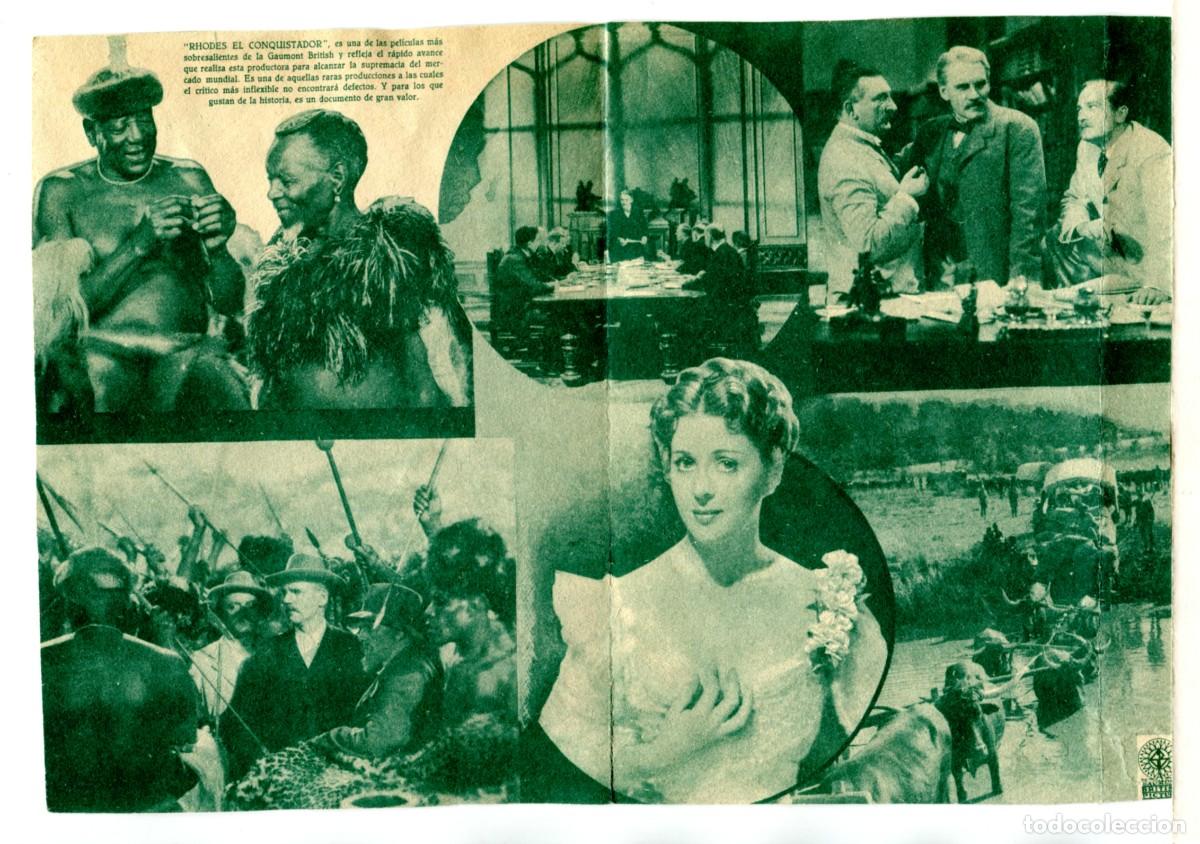 Cine: RHODES EL CONQUISTADOR, con Walter Huston. - Foto 2