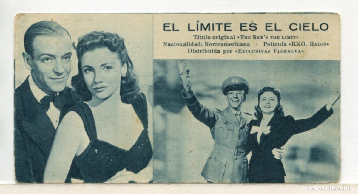 Cinema: EL LIMITE ES EL CIELO. FICHA. FICHA N&ordm;8.