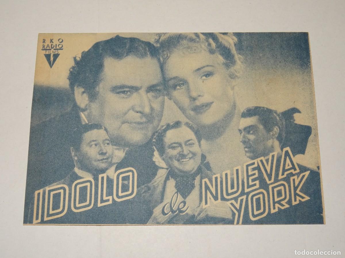 Cine: PROGRAMA DE CINE - IDOLO DE NUEVA YORK - BUEN ESTADO - Foto 1