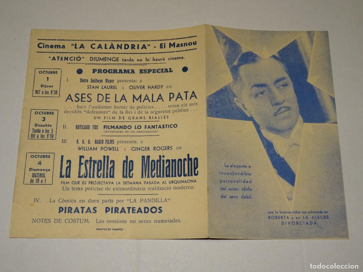 Cine: PROGRAMA DE CINE - LA ESTRELLA DE MEDIANOCHE - BUEN ESTADO - Foto 1