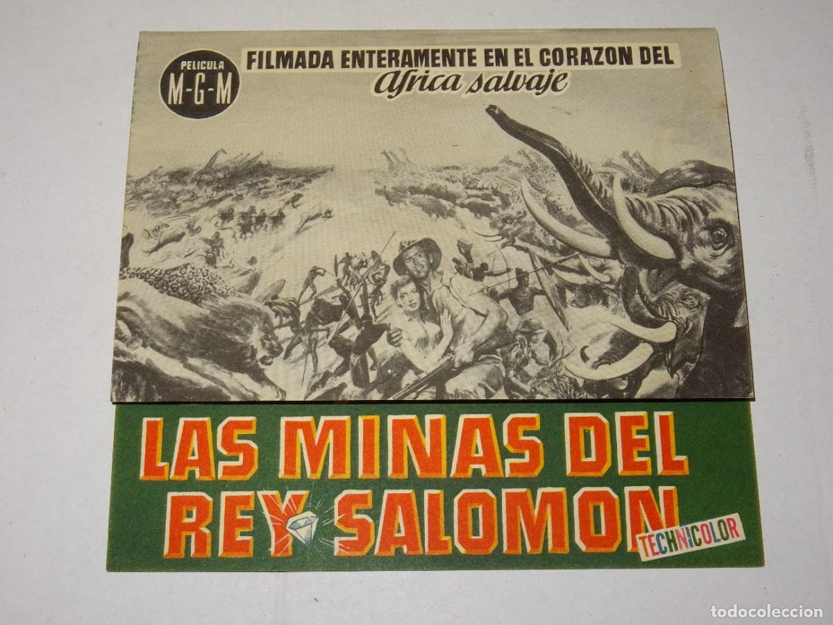Cine: PROGRAMA DE CINE -LAS MINAS DEL REY SALOMON - BUEN ESTADO - Foto 1