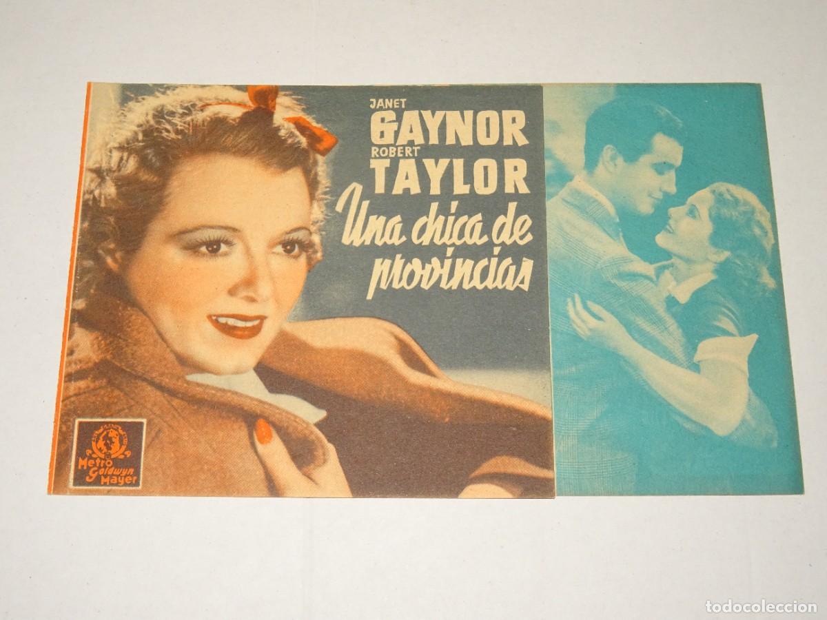 Cine: PROGRAMA DE CINE - UNA CHICA DE PROVINCIAS - BUEN ESTADO - Foto 1