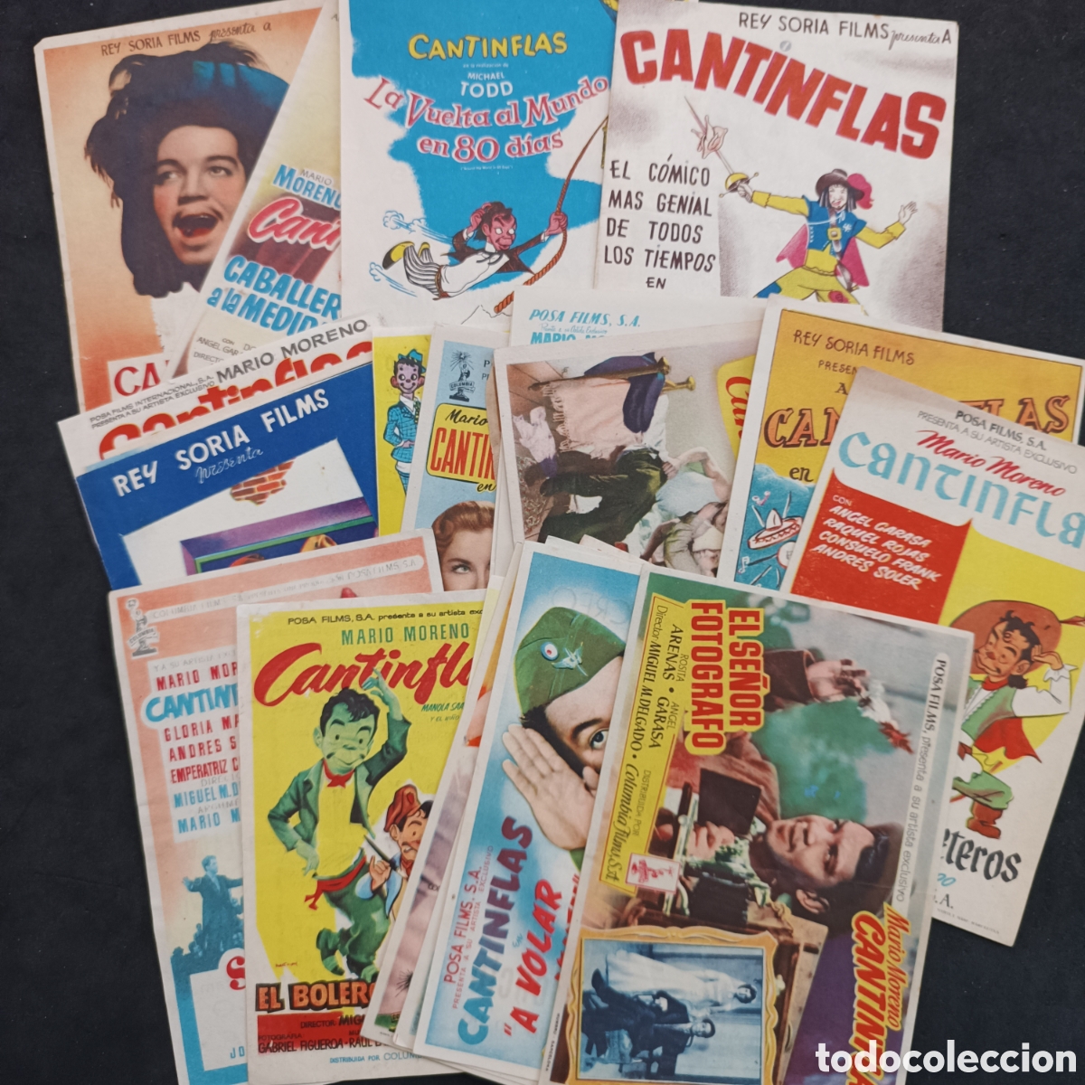 Cine: Lote de 24 programas de mano. Cantinflas - Foto 1