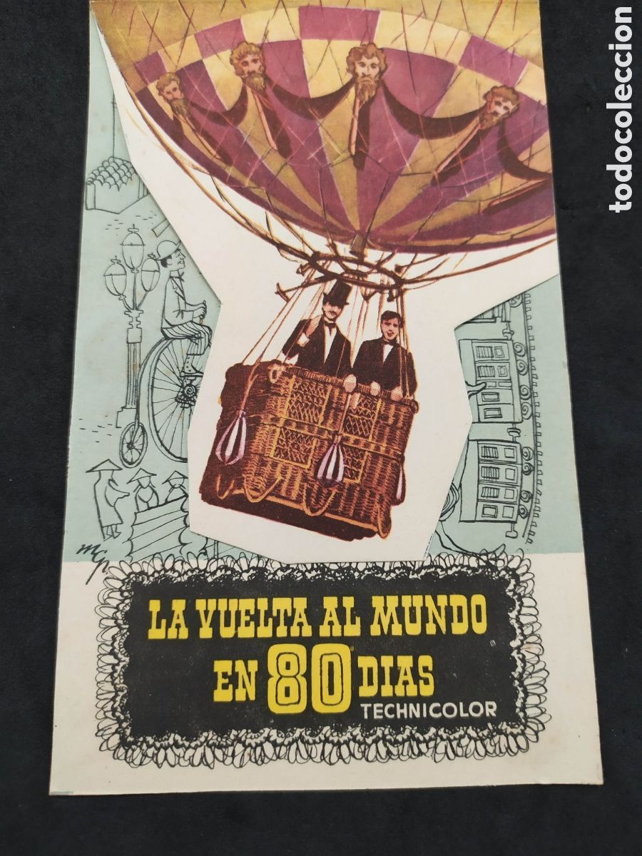 Cinema: La vuelta al mundo en 80 d&iacute;as. Programa de mano. Concurso