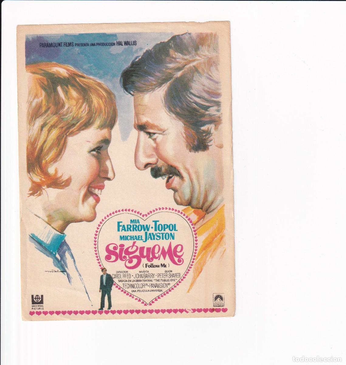 Cine: SIGUEME .- MIA FARROW - Foto 1