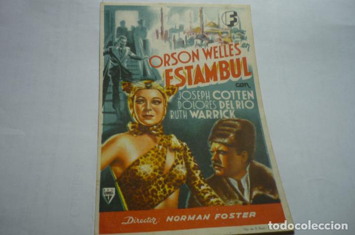 Cine: programa estambul-orson welles publicidad - Foto 1