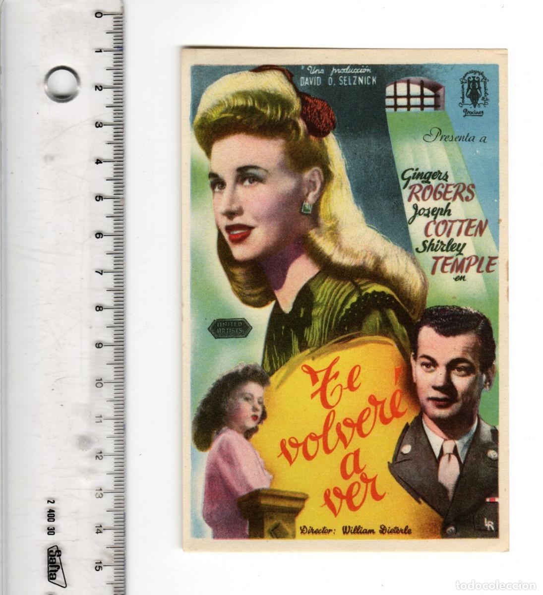 Cine: 21 folletos de cine dram&aacute;tico, 9 con publicidad. - Foto 4