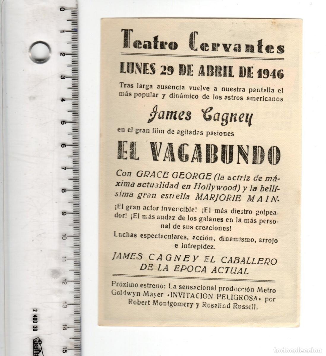Cine: 21 folletos de cine dram&aacute;tico, 9 con publicidad. - Foto 6