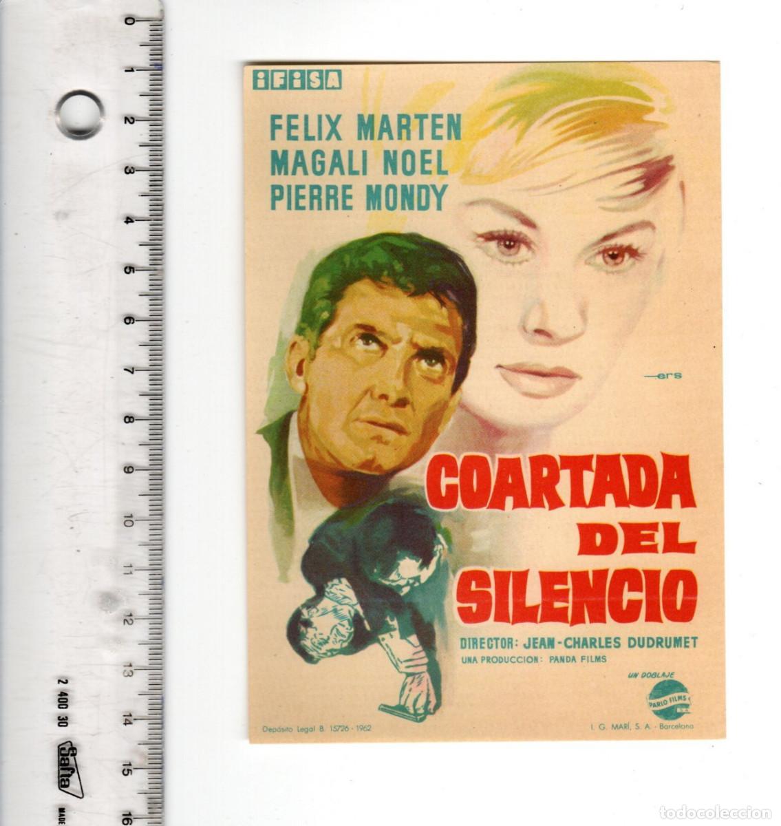 Cine: 21 folletos de cine dram&aacute;tico, 9 con publicidad. - Foto 7