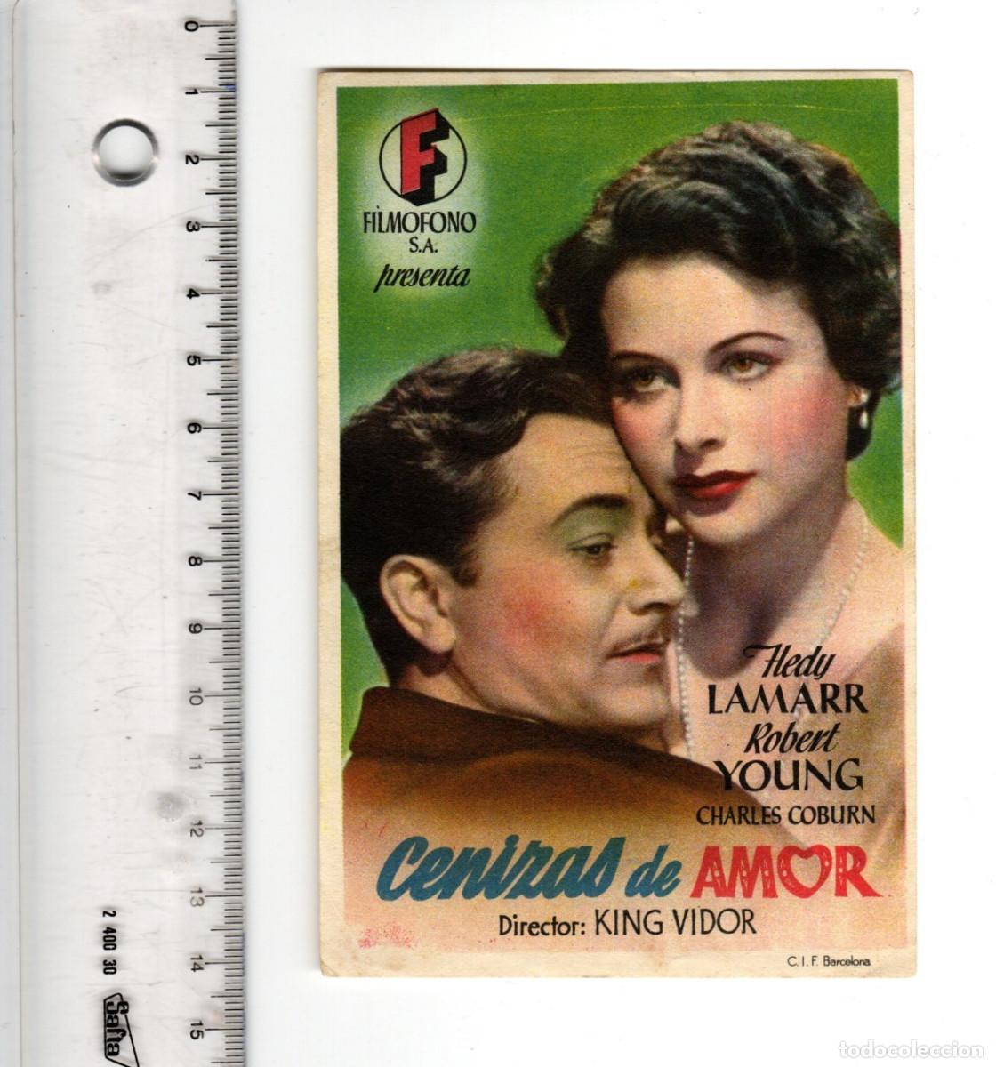 Cine: 21 folletos de cine dram&aacute;tico, 9 con publicidad. - Foto 9