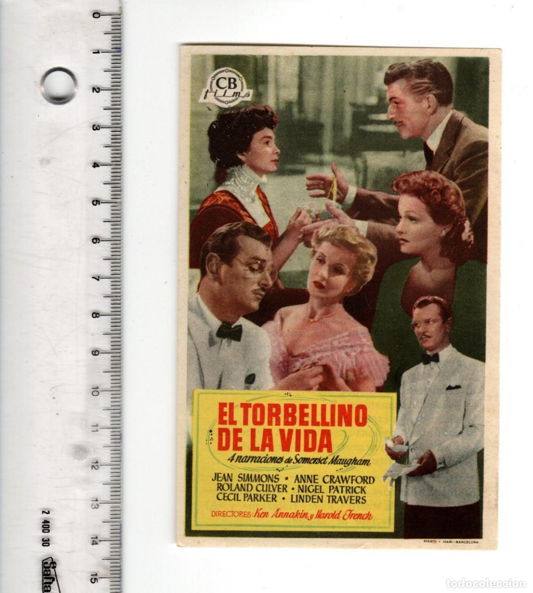 Cine: 21 folletos de cine dram&aacute;tico, 9 con publicidad. - Foto 14