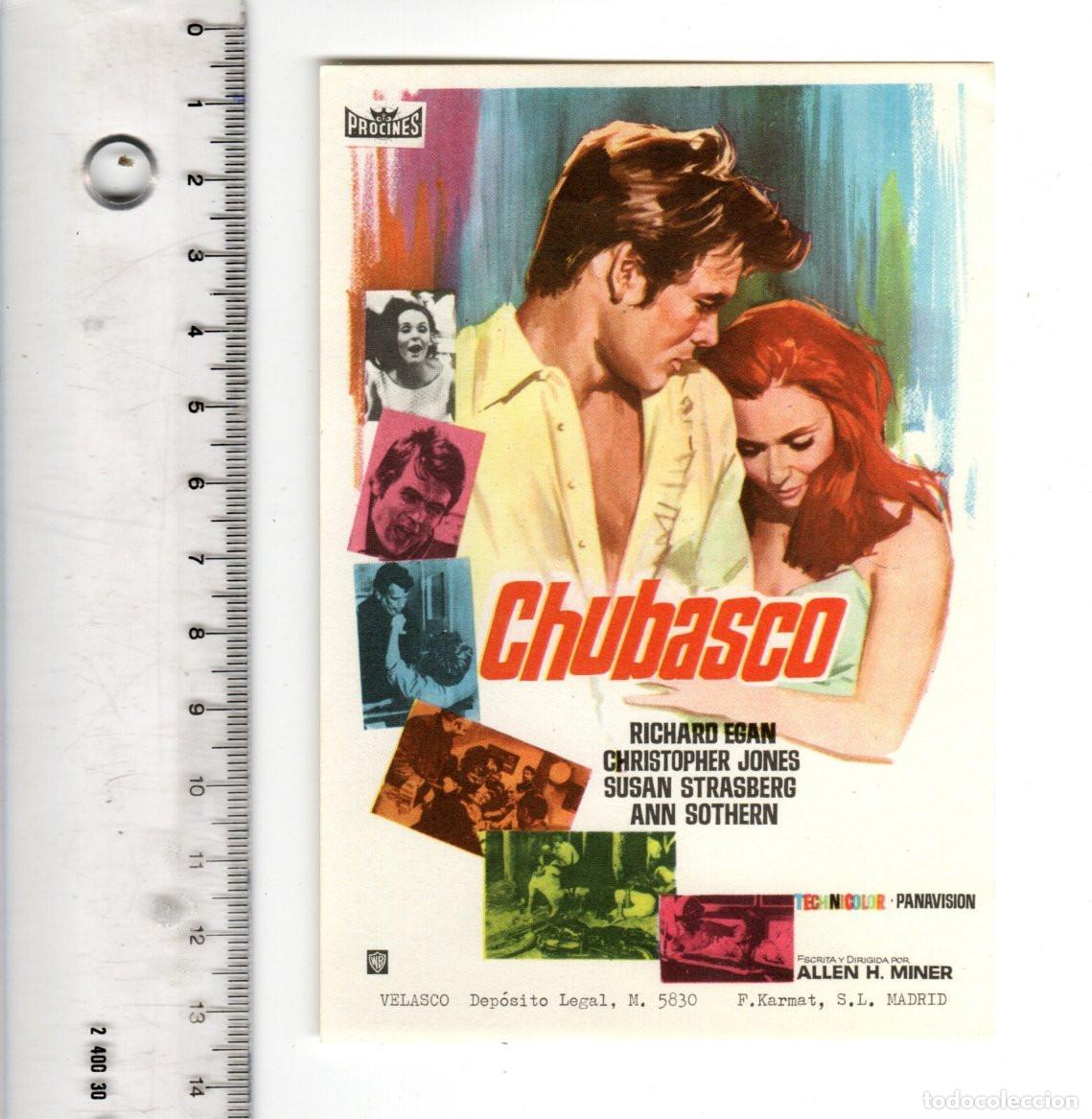 Cine: 21 folletos de cine dram&aacute;tico, 9 con publicidad. - Foto 18