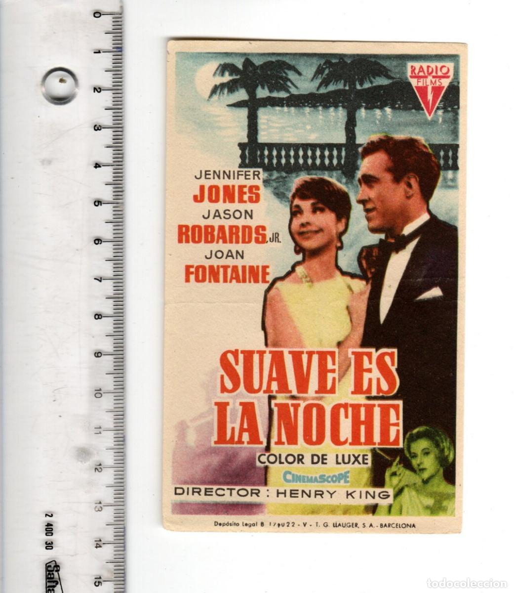 Cine: 21 folletos de cine dram&aacute;tico, 9 con publicidad. - Foto 19