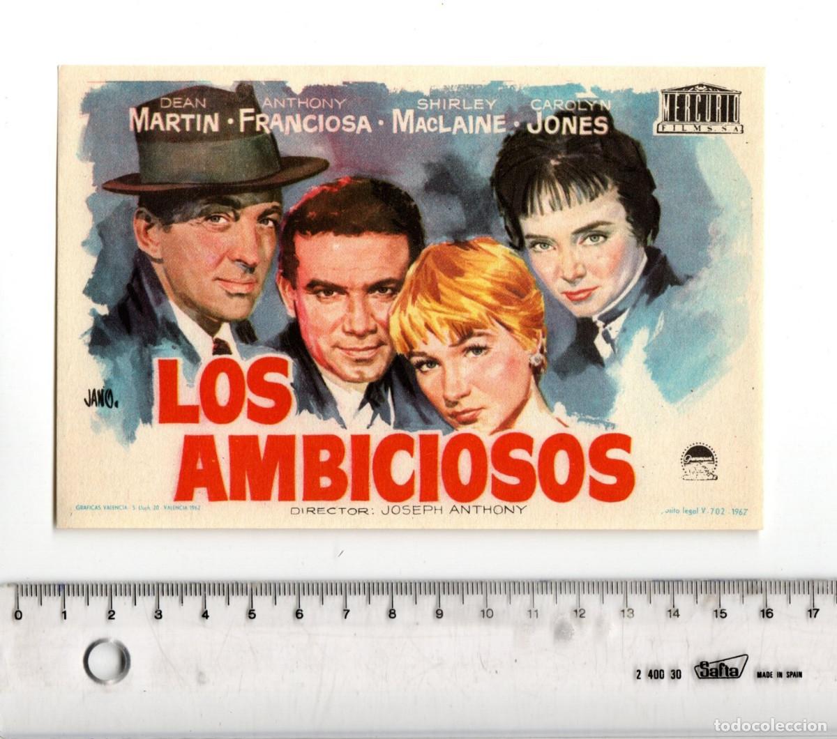 Cine: 21 folletos de cine dram&aacute;tico, 9 con publicidad. - Foto 23