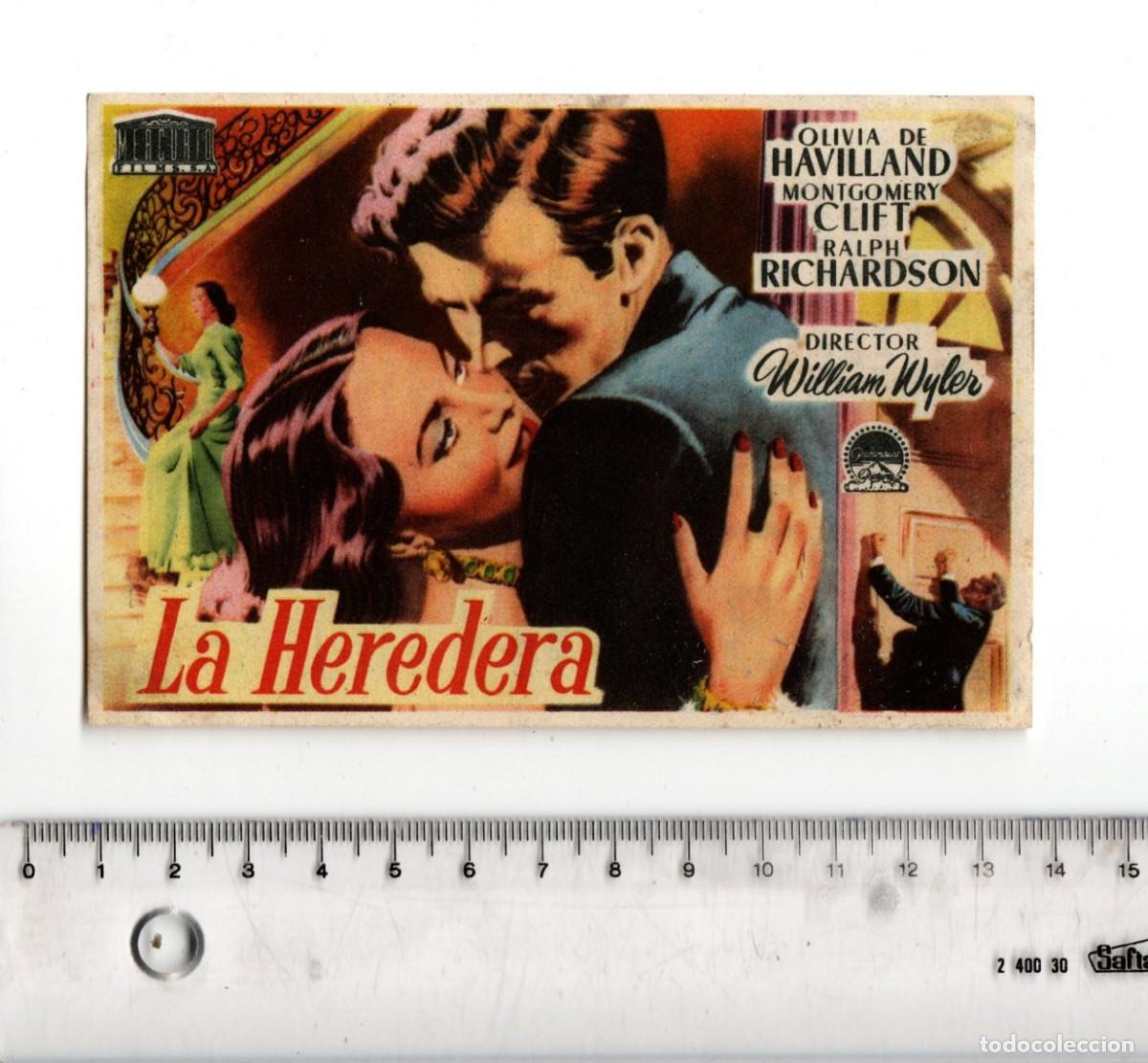 Cine: 21 folletos de cine dram&aacute;tico, 9 con publicidad. - Foto 27