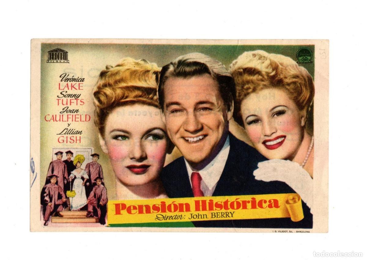 Cine: 21 folletos de cine dram&aacute;tico, 9 con publicidad. - Foto 29