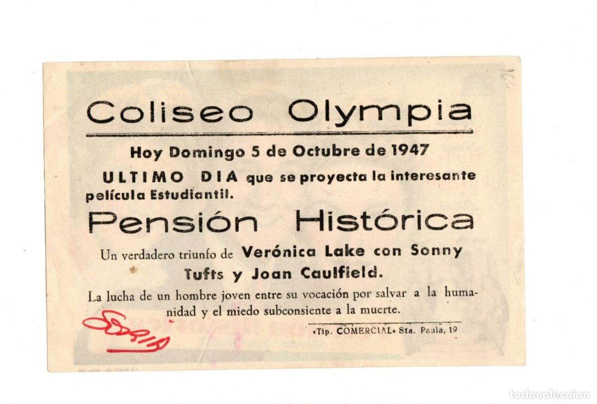 Cine: 21 folletos de cine dram&aacute;tico, 9 con publicidad. - Foto 30