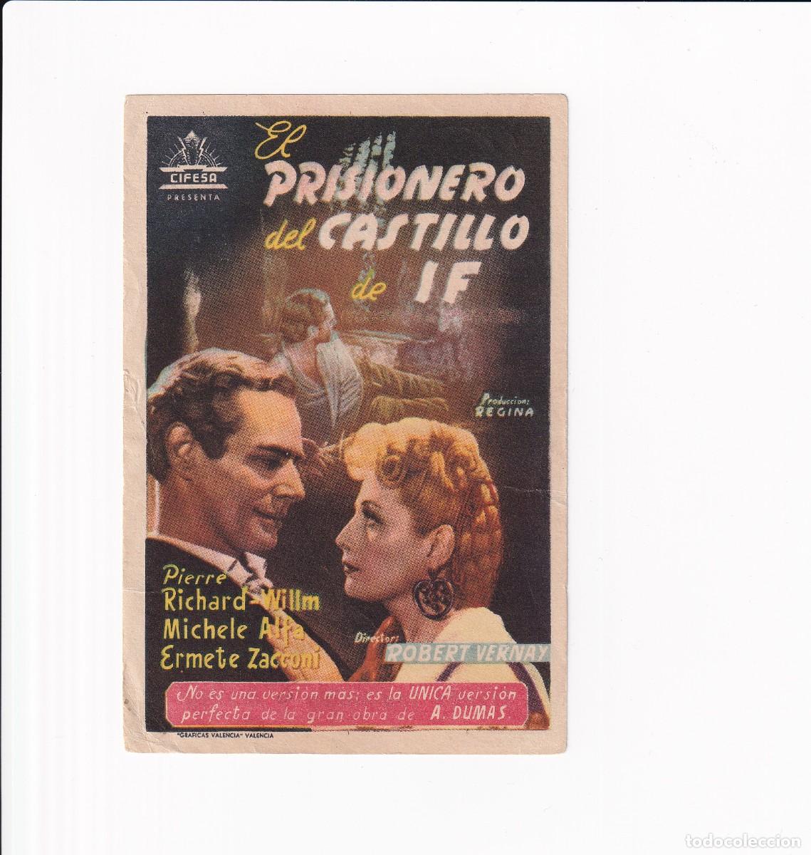 Cine: EL PRISIONERO DEL CASTILLO DE IF .- PIERRE RICHARD - Foto 1