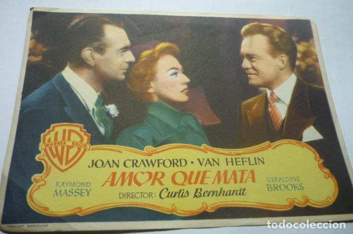 Cine: programa amor que mata,.joan crawford - Foto 1