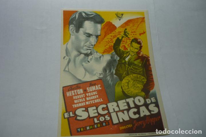 Cine: programa el secreto de los incas -charlton heston - Foto 1