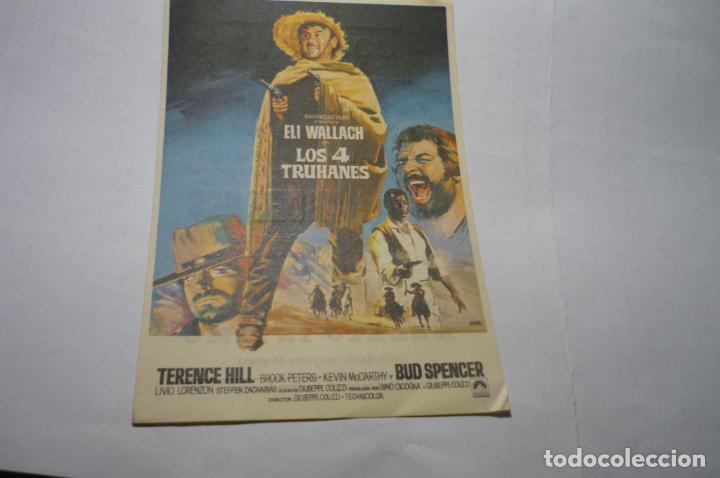 Cine: programa los cuatro truhanes.-eli wallach publicidad - Foto 1